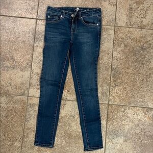 7 For All Mankind Dark Blue Kids Jeans